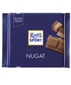 RITTER SPORT Nugat AlpemelkeSjokolade 100 g