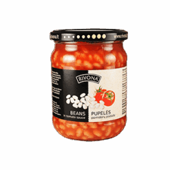 RIVONA Bønner i Tomatsaus 520 g