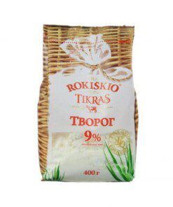 ROKISKIO Farmer Cheese Kvarg cottage cheese 9% 400 g