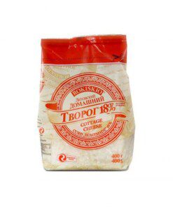 ROKISKIO Farmer Cheese Kvarg cottage cheese 18% 400 g