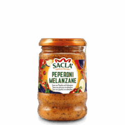 Vår deilige og tykke saus er laget av kun ferske og naturlige ingredienser. Sacla Pasta Sauce Pepperoni og Melenzane kokes sakte for å gi deg en autentisk smak. Nyt sausen vår med din favorittpasta eller grønnsaker. Tradisjonell italiensk stil - Vår deilige krydrede chunky saus er laget av ferske og naturlige ingredienser. Krydret pastasaus kokes sakte for å gi deg en autentisk smak.
