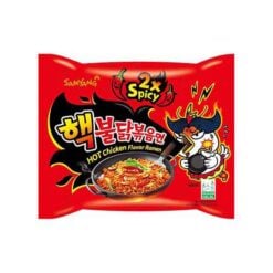 SAMYANG Buldak 2xhot Kylling Ramen Nudler 140 g Rød pk.
