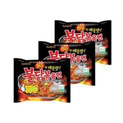 SAMYANG Noodle hot Kylling Ramen 5pk x 140 g Svart pk.