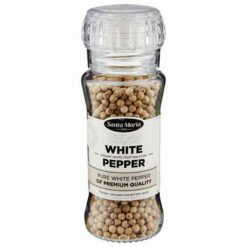 SANTA MARIA Hvit Pepper Med kvern 73 g
