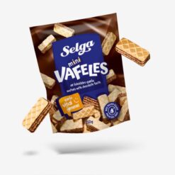 SELGA Mini Vaffel Sjokolade 250 g