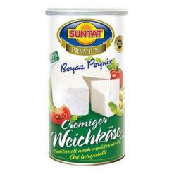 SUNTAT Hvit Myk Fetaost 55% fett Peynir 720 g