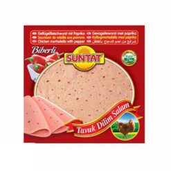 SUNTAT Kylling & Kalkun Skivet Salami Med Chilipepper 200 g