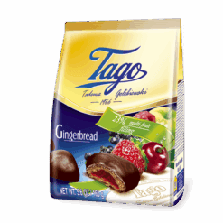 Deilige sjokoladebelagte pepperkaker med multi frukt smak, perfekt som snacks eller som en godbit for uventede gjester. Alle elsker pepperkaker, og ikke bare i Toruń! Deilige pepperkaker med multi frukt smak badet i søt sjokolade er en smak som garantert vil appellere til alle. POLSK gode søtsaker.