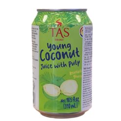 Her er en forfriskende måte å slå varmen på. Opplev den tropiske øydrikken TAS Coconut Water og foryng sansene dine. TAS kokosvann er full av godheten til naturlig kokosnøttvann og forfriskende massebiter, og er din offisielle tørstedrikk. Omfavn smaken av tropisk paradis med TAS kokosvann.