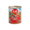 Tat Tomato Paste er produsert av de beste tomatene, nøye dyrket i sesongen. Du kan konsumere naturlig, fersk og tilsetningsfri Tat Tomatpasta trygt og med glede. Selv bare en halv skje gir en spesiell smak, farge og lukt til måltidene.