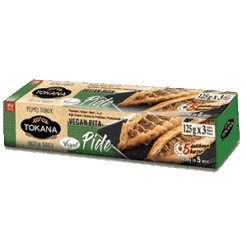 TOKANA Pide Vegan Pita Tyrkisk 3x125 g
