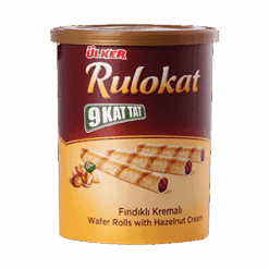 ULKER Rulokat Hasselnøtter Smak 150 g
