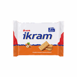 ULKER Ikram Kremet Kjeks Med Hasselnøtt 336 g
