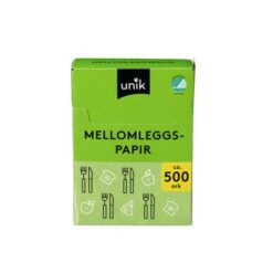 UNIK Mellomleggspapir 500ark