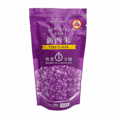 WUFU YUAN Tapioca Pearl Taro Smak 250 g