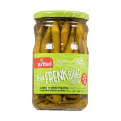 YURTTAN Yesil frenk biber oliven 580 g