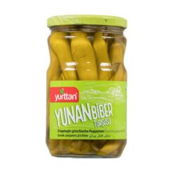 YURTTAN Yunan biber Pikclesu 540 g