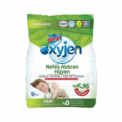 BINGO Oxyjen Hygiene Vaskepulver Uten Parfyme 4Kg