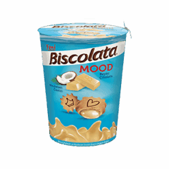 BISCOLATA Mood Kokoskrem Fylt Kjeks 125 g