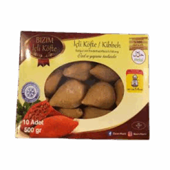Fylte Icli Køfte Kibbeh , som ikke ofte ligger på bordene dine på grunn av produksjonen, er nå klare til å tilberedes i fryseren når som helst Etter steking i en frityrgryte eller panne, klem sitron på den, ikke glem det mest romslige akkompagnementet, kjernemelk!
