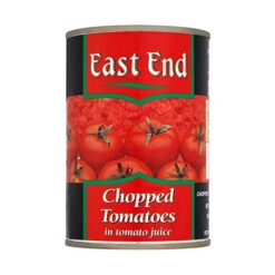 EAST END Hakkede Tomater 400 g