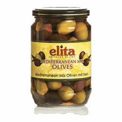 ELITA Mediterranean Miksed Oliven 700 g