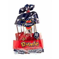 FAZER Dumle Kjærlighet På Pinne 10 Pk