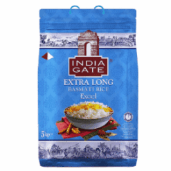 INDIA GATE Ekstra Lang Basmatiris Excel 5 Kg
