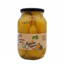 LARS Banana Peppers Sterk 730 g