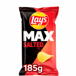 Lays MAX Crunch Salted er ekstra tykke og sprø chips med perfekt balansert salt. Den kraftigere strukturen gir en mer intens crunchopplevelse i hver bit. Det enkle men velbalanserte saltet fremhever den naturlige potetsmaken og skaper en chips for den som setter pris på det klassiske.