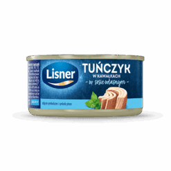 Tunfiskbiter i egen saus fra Lisner er en ideell ingrediens til salater og forretter. Den er preget av en intens smak og lukt, takket være at den perfekt kan fremheve mange retter. Tunfisk er også en svært verdifull kilde til vitaminer og mineraler. Produktet vil appellere til alle fiskeelskere som vil sette pris på dens unike smak og helsemessige fordeler.