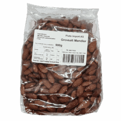 PLUTO Grovsalt Mandler 500 g