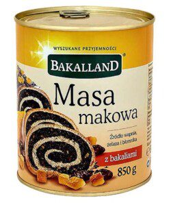 BAKALLAND Masa Makowa Bakaliami 850 g
