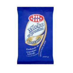 Melkepulver er et produkt som ofte brukes i polsk mat. Det er et velprøvd tillegg til mange bakevarer og søte desserter, og tilfører smak og næringsverdi og gjør tilberedningen enklere. Den er beregnet for direkte konsum etter oppløsning, samt en ingrediens i cocktailer, desserter og bakevarer.