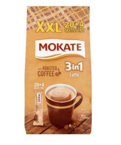 MOKATE 3in1 Latte Pulver Kaffe XXL 360 g