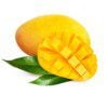 Mango må deles før bruk. Skallet og den flate steienen inni spises ikke. Mango spises naturell, syltes, brukes i dessert eller som tilbehør til middagen. Den spesielle kraftige og søte mangosmaken passer godt til kjøtt, fugl eller fisk. Mango kan også moses til en saus som er nydelig til desserter og i dressinger. Mangochutney lages gjerne av umoden