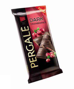 PERGALE Mørk Sjokolade Cranberry 100 g