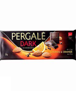 PERGALE Mørk Sjokolade Appelsin&Mandler 100 g