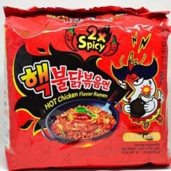 SAMYANG Hot Kylling ramen Nudler 2x Sterk 5x140 g