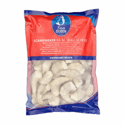 Scampi Med Skall 16/20 Uten Hode Rå Scampi kan både grilles, stekes og kokes. Husk å marinere dem i god tid før du skal bruke dem i matlagingen, da rekker smakene å sette seg.
