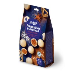 Pepperkakekuler i hvit sjokolade er så deilig at det nesten er umulig å spise bare én! 🙈 ❄️ Uslåelig deilig... Unn deg den klassiske smaken av Selga-kjeks, en elsket godbit fra Latvia. Disse deilige kjeksene er perfekte for en enkel matbit eller ettermiddagste.