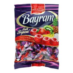 Hard godteri med tropisk fruktsmak - Unik smak med ananas, kiwi, banansmak Gjør høytiden ekstra søt med deilige Eid-godterier fra Altien.no!
