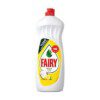 Fairy Lemon flytende oppvasksåpe gir rengjøringskraften du alltid kan stole på for oppvasken.  Med sin konsentrerte formel skjærer Fairy gjennom det tøffeste fettet umiddelbart, og etterlater oppvasken din skinnende ren og skinnende ren hver gang. 