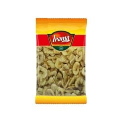 Bananchips brukes i yoghurt, frokostblandinger og passer ypperlig som mellommåltid eller som snacks. Banan er en avlang frukt som opprinnelig kommer fra Sørøst-Asia og som vokser på bananplanter.