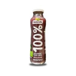 Sunn og smakfull juice av økologisk granateple dyrket og høstet på en bærekraftig måte uten bruk av skadelige kjemikalier. Fri for kunstige tilsetningsstoffer og uten tilsatt sukker.