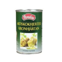 Artisjokkhjerter i vann, for bruk i salater, på pizza og til antipasta / tapasretter. Artisjokkhjerte kan du lagre artisjokkene nøye utvalgt i sesongen med hermetikkteknikk og bringe dem til bordene dine når du måtte ønske det.