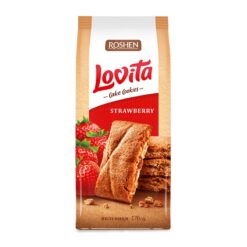 Delikate kjeks med geléfyll med jordbærsmak dekket med sjokoladeglasur. Hver bit av disse kakene er en reise gjennom frukthager med nyplukkede epler og koselige kjøkken fylt med duft av jordbær. Den ømme konsistensen smelter i munnen din, mens den subtile av jordbær og skaper en symfoni av smaker som er både trøstende og overbærende.