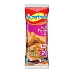 Superfresh Puff Pastry Milföy Hamuru, som ofte foretrekkes til frokost og til te på grunn av sin enkle tilberedning, vekker oppmerksomhet med sine næringsrike og gunstige egenskaper. Puff Pastry Milföy Hamuru, som selges ferdig oppskåret, sparer deg for tid og gir praktisk bruk. Du kan glede familien din med et utvalg av butterkaker som du kan tilberede på svært kort tid til frokost i helgene. Du kan tilberede ulike oppskrifter ved å fylle den med forskjellige ingredienser. Etter å ha kjøpt produktet, kan du tilberede det i ovnen med forskjellige ingredienser eller vanlig på veldig kort tid.