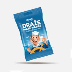 Polske dragéer med kremsmak i kakaoglasur. Dette er tradisjonelle polske drageer som vil minne deg om smaken av barndommen din. Strekk deg etter dem på vei til jobb eller skole og unn deg selv litt av denne søte nytelsen.