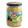 Tat stekt aubergine er naturlig og uten tilsetningsstoffer. Du vil spare både tid og krefter med det praktiske til Tat-stekt aubergine, tilberedt av nøye utvalgte ingredienser. Du kan tilberede deilige salater med stekt aubergine som er klar til servering. Tat stekt aubergine tilbys for salg i en glasskrukke. Oppbevares på et kjølig sted. Men etter å ha åpnet pakken kan du oppbevare den i kjøleskapet i 3 dager. Beskytt mot sollys.